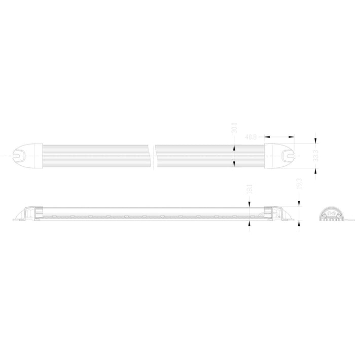 Ring Automotive RCV5014 TM Baton LED Strip Light, 900 mm