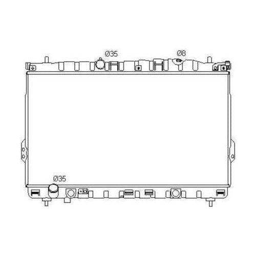 NRF Radiator 53353