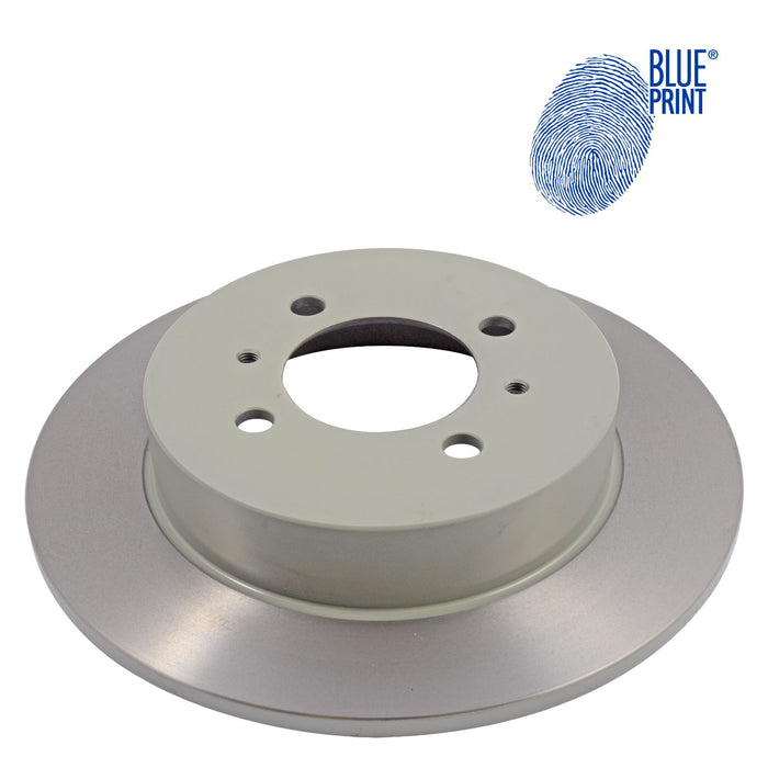 Pair of Blue Print Rear Solid Brake Discs for Nissan Almera  43206-54C01 Blue Print  - Dynamic Drive