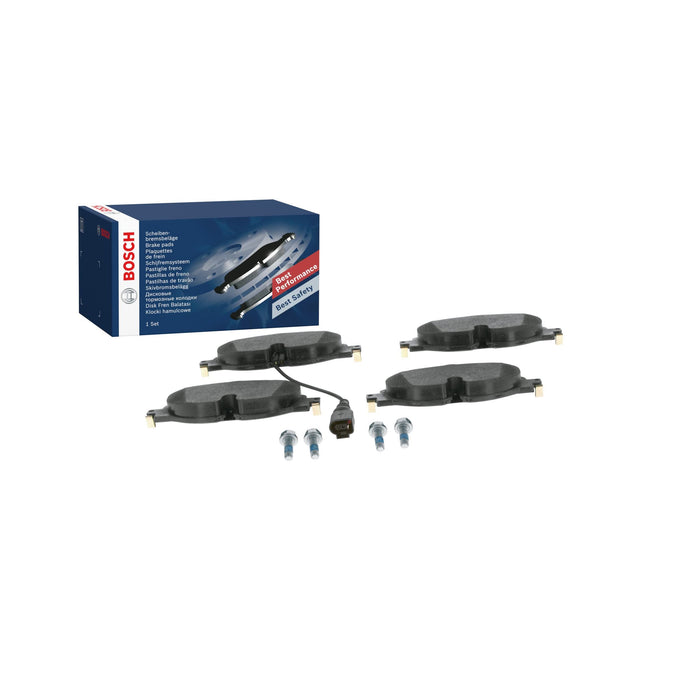 Genuine Bosch Brake Pad Set Bp1505 fits VW Up BlueMotion - 1.0 - 11-20 098649466