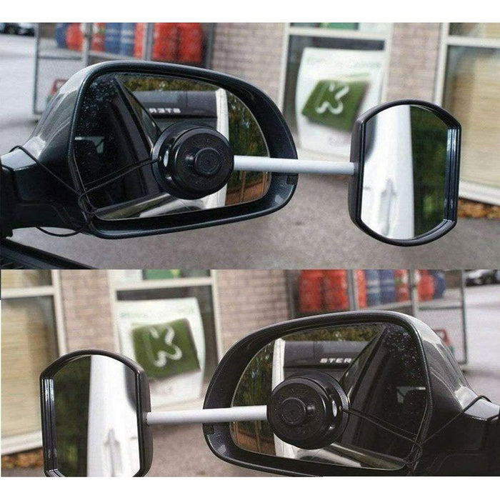 Suck It And See Towing Wing Mirror Stick On Extension Twin Pack Convex + Flat