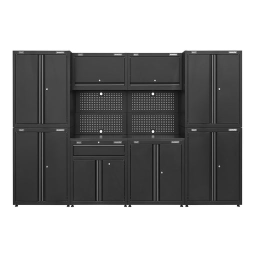 Sealey Rapid-Fit 3.1m Modular Garage Storage System APMS10HFP Sealey  - Dynamic Drive