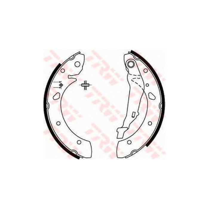 Genuine TRW Brake Shoes (R90) GS8630