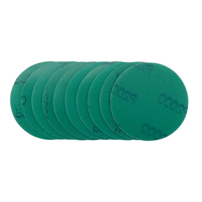 Draper Wet and Dry Sanding Discs with Hook and Loop, 75mm, 2000 Grit (Pack of 10 Draper  - Dynamic Drive