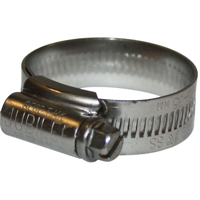 Jubilee Hose Clip 25-35mm Zinc Plated Mild Steel Size 1MS - perfect for your nee Jubilee  - Dynamic Drive