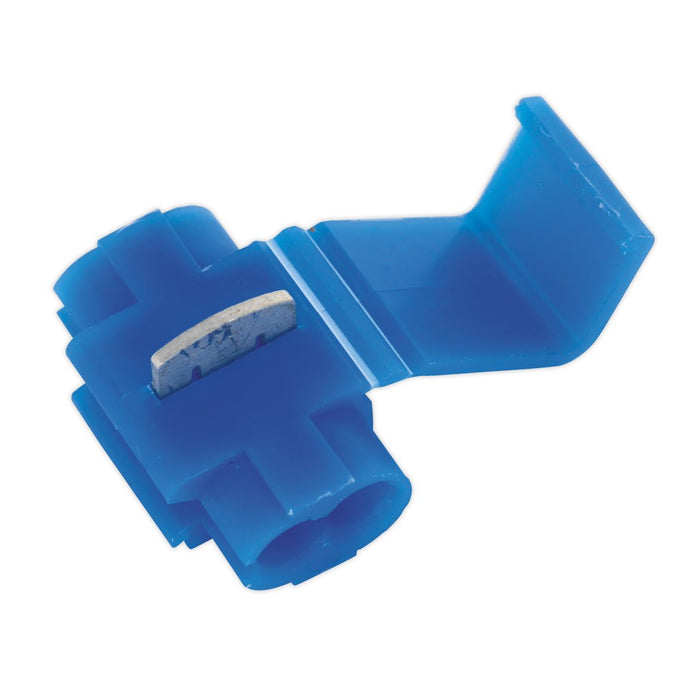 Sealey Quick Splice Connector Blue Pack of 100 QSPB