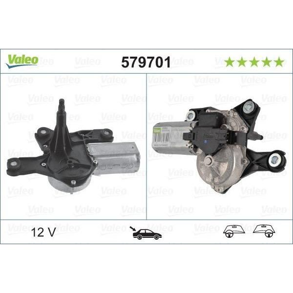 Valeo Wiper Motor 579701 Automotive Part fits Opel Vauxhall Zafira Valeo  - Dynamic Drive