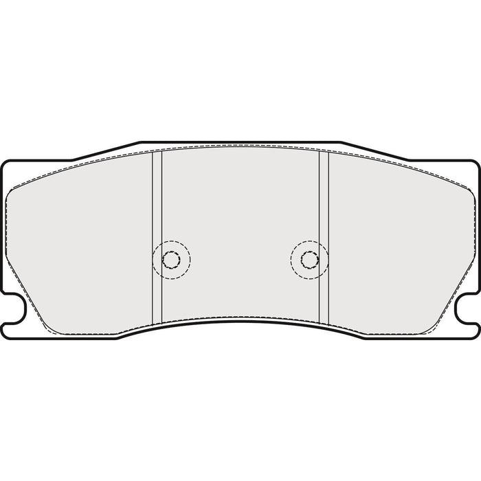 Apec Brake Pads Front Fits Jaguar/Daimler Xk Series