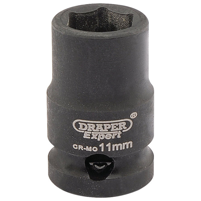 Draper Expert HI-TORQ 6 Point Impact Socket, 3/8" Sq. Dr., 11mm Draper  - Dynamic Drive