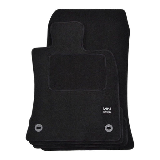 Tailored Logo Velour Carpet Floor Mats for Mini Cooper R56 2006-2013 4PCS UKB4C  - Dynamic Drive