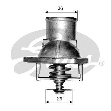 Gates Water Pump fits Hyundai Getz - 1.1 - 02-06 WP0221 Gates  - Dynamic Drive