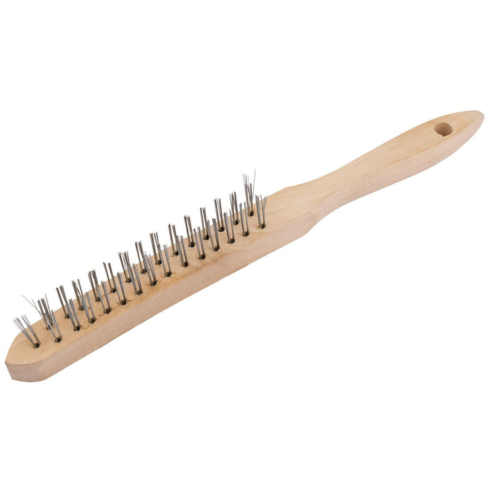 Draper 2 Row Wire Scratch Brush 68701