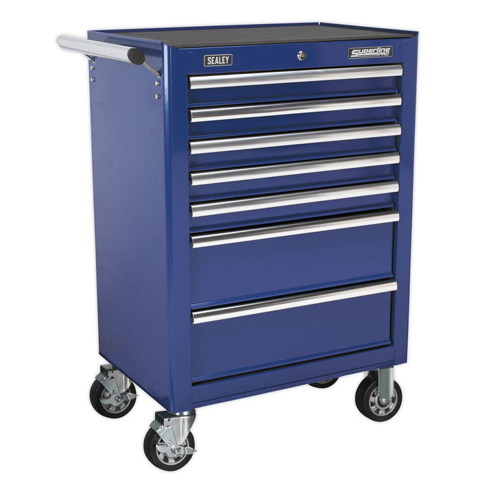 Sealey Topchest Mid-Box & Rollcab Combination 14 Drawer with Ball-Bearing Slides