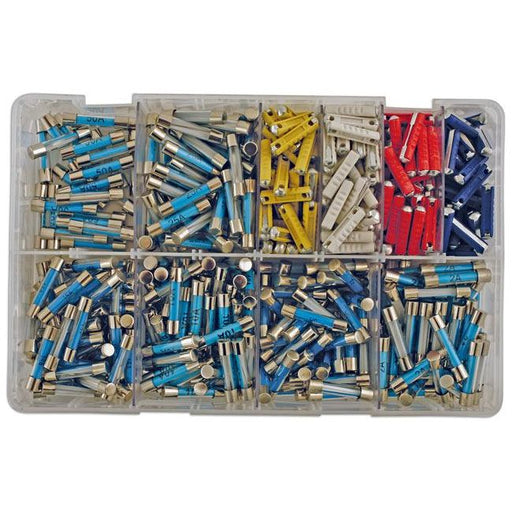 Connect Assorted Glass & Continental Auto Fuses 480pc 31859 Tool Connection  - Dynamic Drive