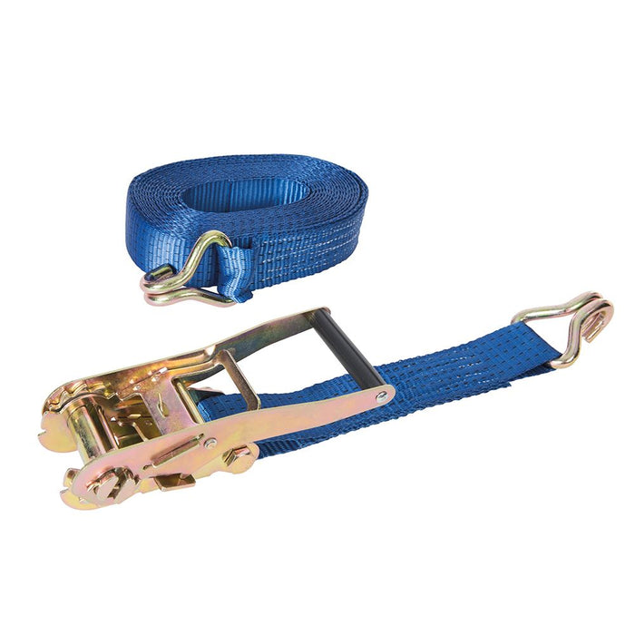 Silverline Ratchet Tie Down Strap J-Hook MS21