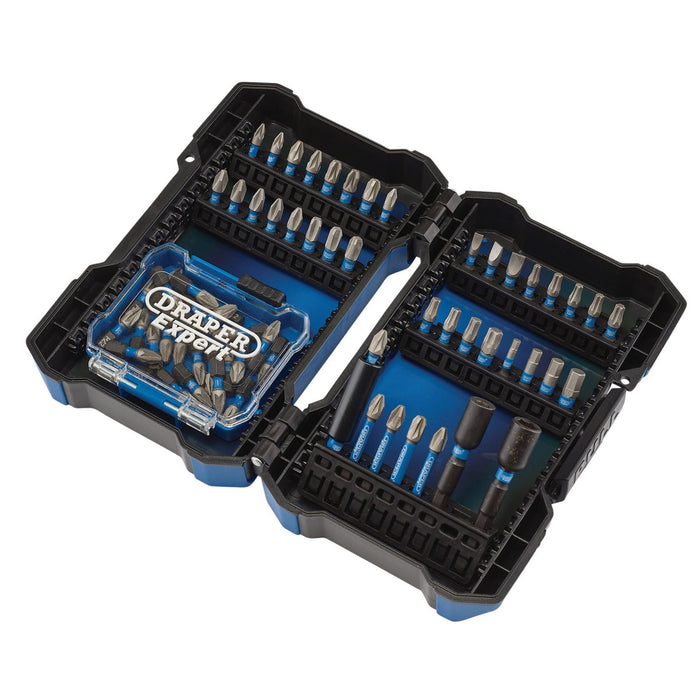 Draper Expert Impact Screwdriver Bit Set, 1/4" Hex (65 Piece) 04932 Draper  - Dynamic Drive