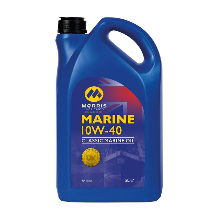 Morris Classic Marine Oil 10W 40 SAE 5L Marine Engine Oil for Classic Boats Morris  - Dynamic Drive