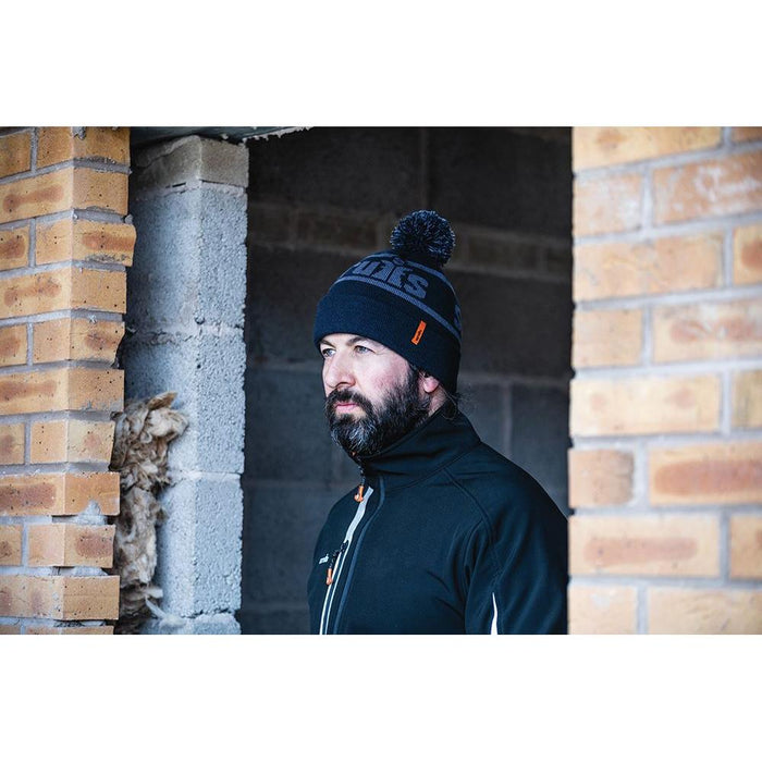 Scruffs Trade Bobble Hat Navy Scruffs  - Dynamic Drive