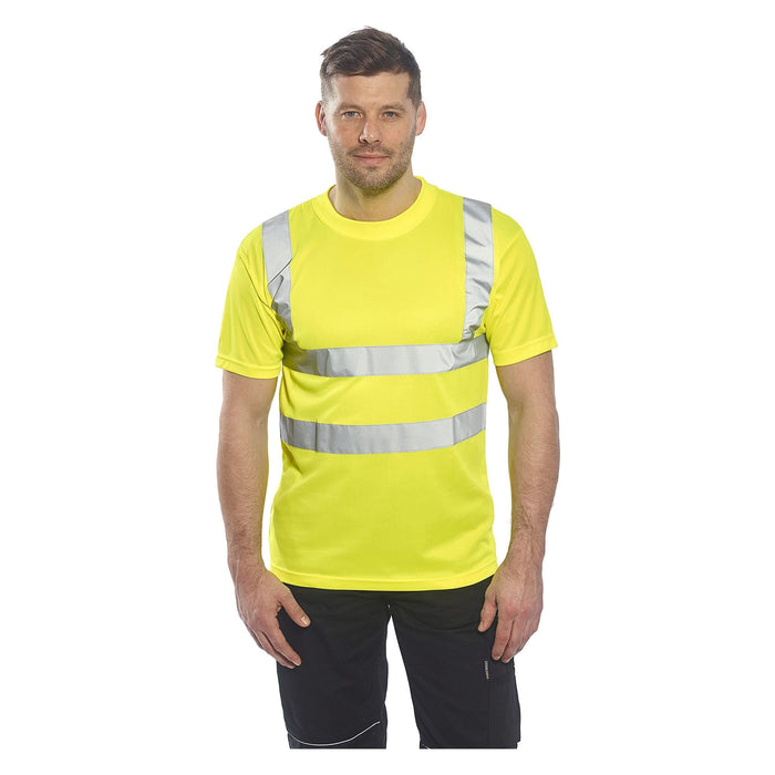 Portwest Hi-Vis T-Shirt - Yellow - Small Portwest  - Dynamic Drive