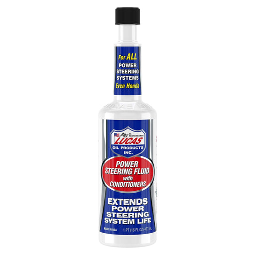 Lucas Oil Power Steering Fluid With Conditioners 473Ml 40442 Lucas  - Dynamic Drive