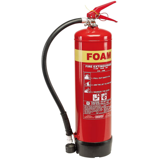 Draper Foam Fire Extinguisher, 6L 21674 Draper  - Dynamic Drive