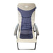 Royal Colonel Chair Blue High Back Camping Caravan BBQ Outdoors Garden Royal  - Dynamic Drive