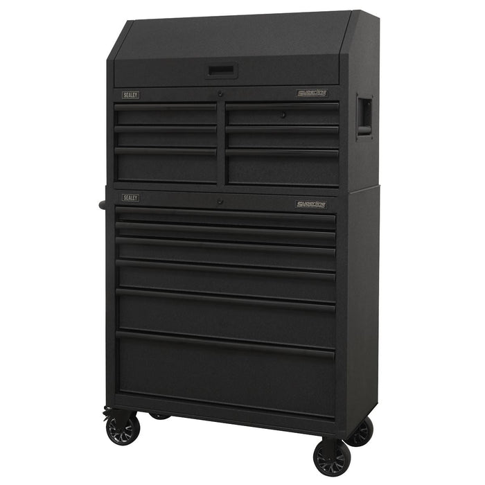 Sealey 12 Drawer Tool Chest Combination with Power Bar AP36BESTACK Sealey  - Dynamic Drive