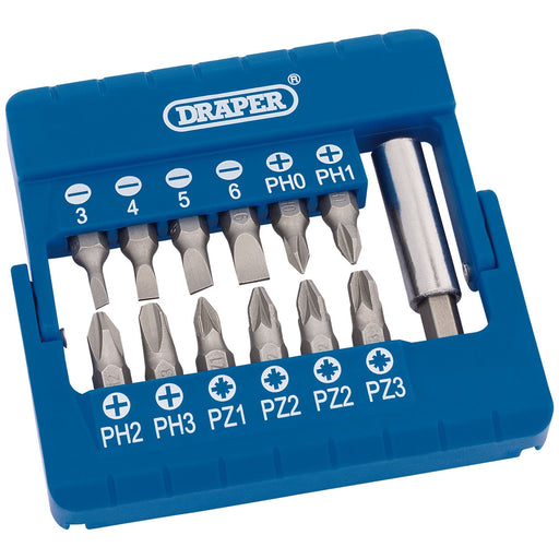 Draper Screwdriver and Magnetic Bit Holder Set (13 Piece) 82392 Draper  - Dynamic Drive