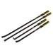 Sealey Pry Bar Set 4pc Heavy-Duty with Hammer cap S01193 Sealey  - Dynamic Drive