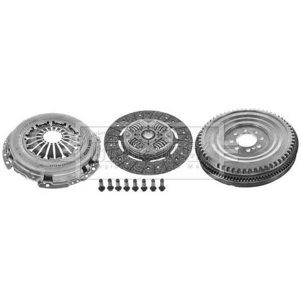 Genuine Borg & Beck Solid Flywheel Kit fits Transit 2.4TDCi 6 speedPH06 HKF1013