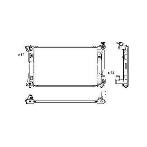 NRF Radiator 53398 NRF  - Dynamic Drive