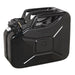 Sealey Jerry Can 10L Black JC10B Sealey  - Dynamic Drive