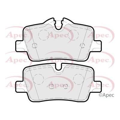 Apec Brake Pads Rear Fits BMW X5 50Ix11/18-;