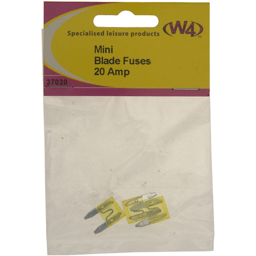 MDS1203 W4 Mini Blade Fuse 20 amp 3 pack 37020 W4  - Dynamic Drive