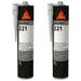 2 x Sikaflex 221 Black Strong Adhesive Sealant Sika Car Boat Caravan Motorhome UKB4C  - Dynamic Drive