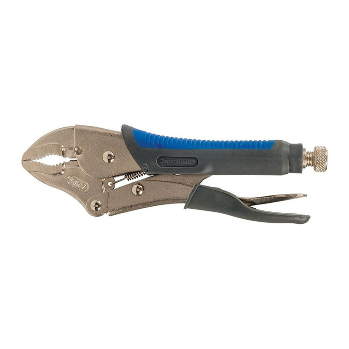 Silverline Self Locking Soft-Grip Pliers 250mm Silverline  - Dynamic Drive