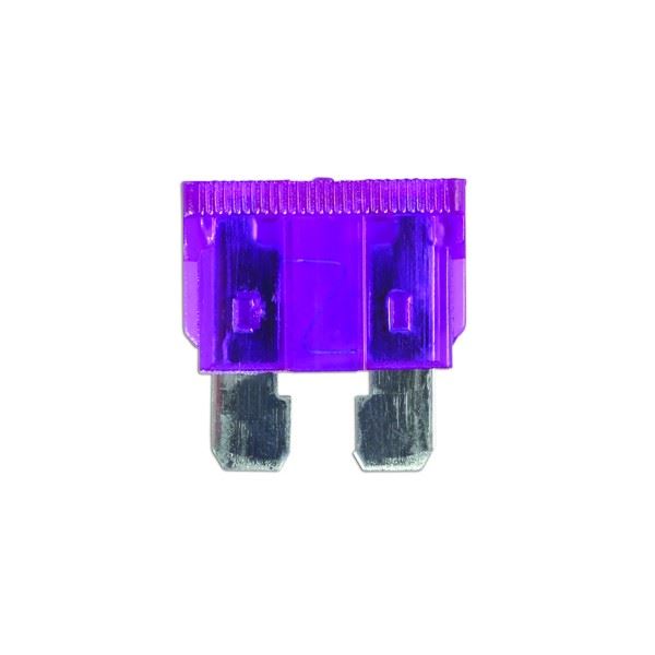 Connect Fuses - Standard Blade - Violet - 3A - Pack Of 50 Connect  - Dynamic Drive