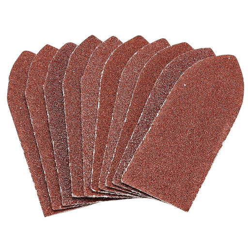 Draper Hook and Loop Aluminium Oxide Sanding Sheets, 32 x 92mm, 60 Grit (Pack of Draper  - Dynamic Drive