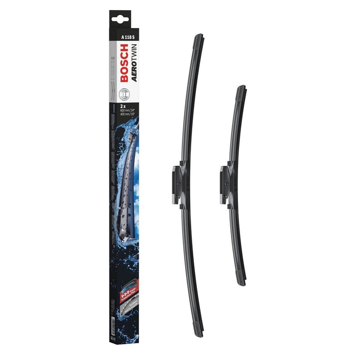 A118S BOSCH Aerotwin Front Wiper Blades for RENAULT Clio III Megane III Fluence