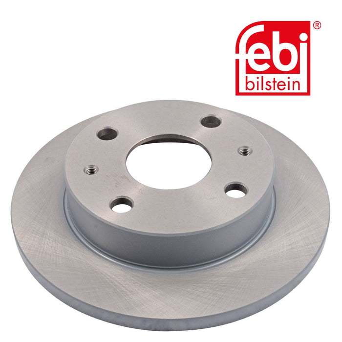 Genuine FEBI Front Brake Discs & Pads Set Solid for Perodua Kelisa