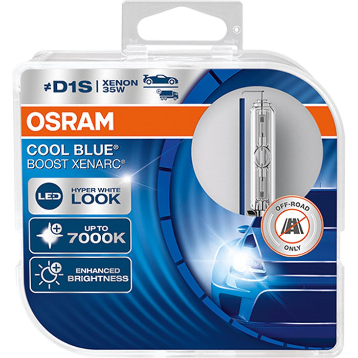 Osram Cool Blue Boost D1S , Halogen Headlight Lamp, 62211CBB-HCB, 12 V Passenger Osram  - Dynamic Drive