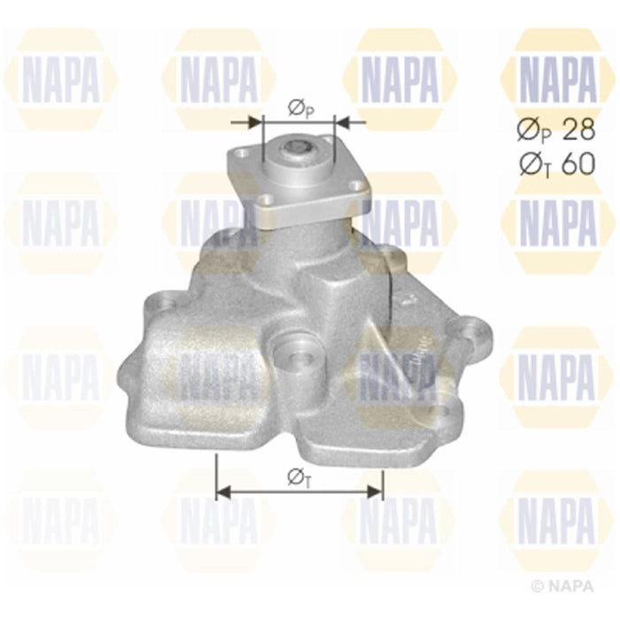 Genuine NAPA Water Pump for Ford 1126046