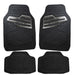 Heavy Duty Rubber Floor Mats Set with Carbon for Volvo XC90 V60 V90 XC40 UKB4C  - Dynamic Drive