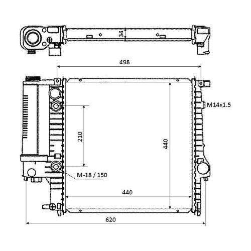 NRF Radiator 50565