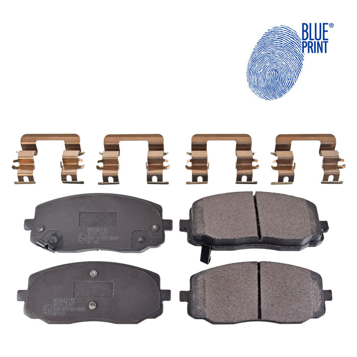 Blue Print ADG042112 Brake Pad Set Fits Hyundai