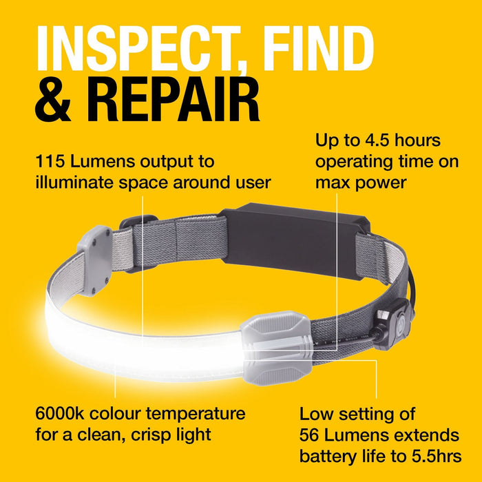 Ring Flexible Head Torch RIL0115 - 115 Lumens Illumination