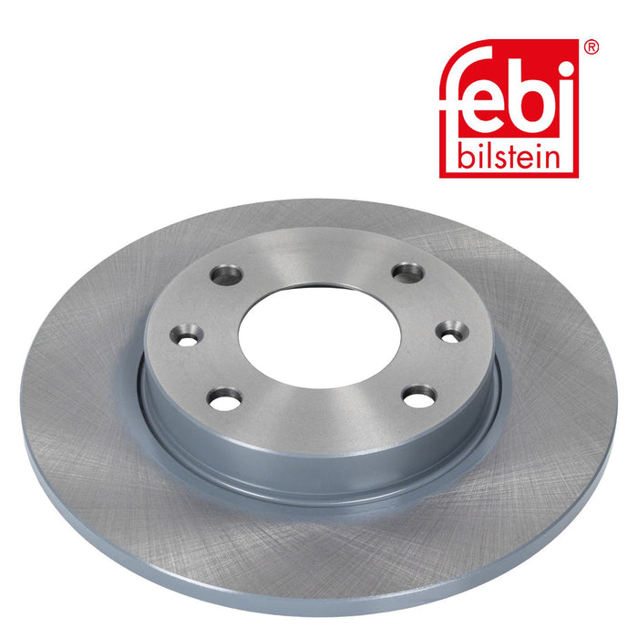 Genuine FEBI Front Brake Discs & Pads Set Solid for Citroen C15