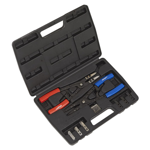 Sealey Circlip Pliers Set Internal/External 265mm S0553 Sealey  - Dynamic Drive