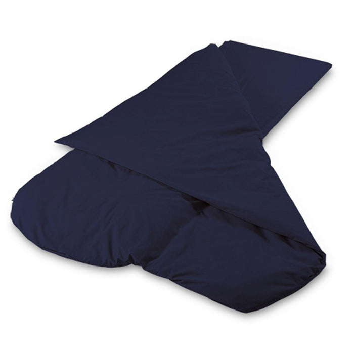 Navy Compact Duvalay 4.5 Tog Dual Season Sleeping Bag Duvet & Topper Duvalay  - Dynamic Drive