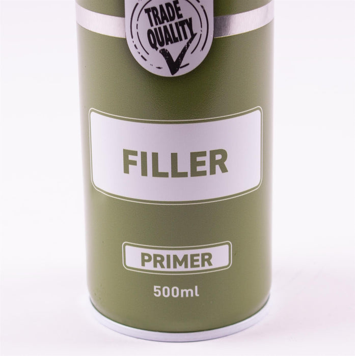 4x Autotek Yellow Filler Primer 500ML High Covering Spray Paint Professional Autotek  - Dynamic Drive